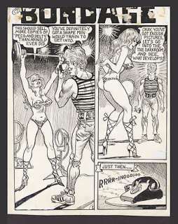 BILL WARD ORIGINAL ART Half Splash | ComicConnect