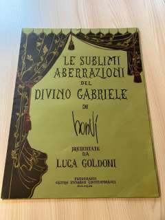 Bonvi - 1 portefeuille - D’Annunzio - "Le sublimi aberrazioni del divino Gabriele" | Catawiki