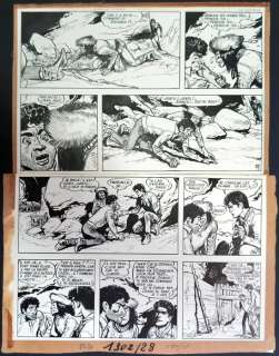 Jijé - 1 Original page - Jerry Spring T13 - Pancho hors-la-loi - 1963 | Catawiki