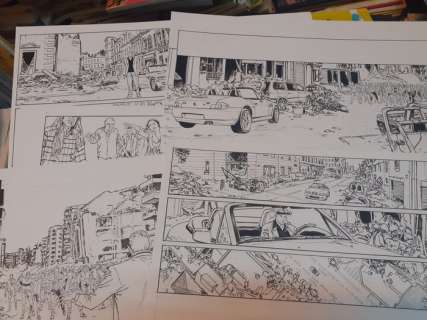 Raimondo, Luca - 11 Original page - Il Tempo dei lupi - Tomo n.3 - 2010 | Catawiki