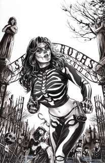 Mike Krome - "La Muerta: Nemesis" Cover Art