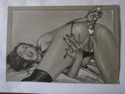 Ducarteron, David - 1 Original drawing - Luxuria | Catawiki