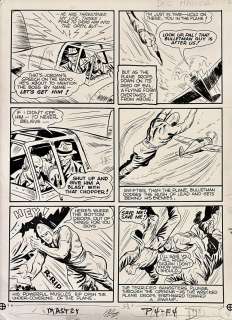 Jon Small - Master Comics #9 P 4 (Sold Live on ‘Dueling Dealers of Comic Art‘ Episode #102 Podcast on 1-11-2023 Watch It Here!
