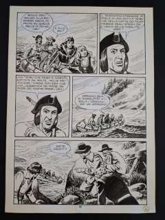 Essegesse - 1 Original page - Il Comandante Mark - La Terza Canaglia - 1981 | Catawiki