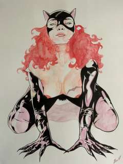 Debris, Erol Lorenzo - 1 Original colour drawing - Batman - Catwoman 2 - 2024 | Catawiki