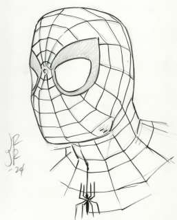 John Romita Jr. - Spider-Man - Original Inked Drawing - Hand Signed | Catawiki