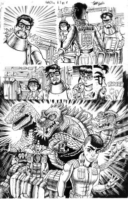 Jake Smith | Godzilla: War For Humanity - #3 Page 8 | Kinetic Collectibles