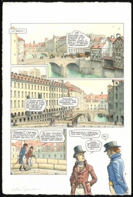 Martin Jamar | Planche originale n°11. Univers Dufaux - Double Masque | Daniel Maghen