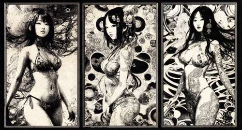 Æ (XX-XXI) - CybeGirls (x 3 lots) - “Kasumi”, “Aoi“ & “Sora” | Catawiki