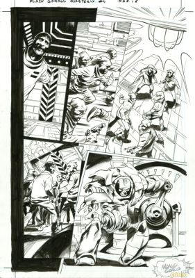 Manuel García | Flash Gordon Quarterly #4 page 16 | Manuel García