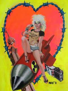 Pontiac, Peter | Oil painting on canvas  - Blondie (Debbie Harry)  - (2010) | Catawiki