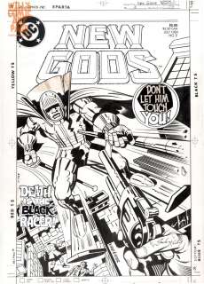 Jack Kirby Mike Royer - New Gods (V.2) #2 Cover (Dc, 1984)