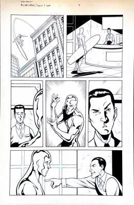 Mike Norton | Mike Norton -  The Silver Surfer- Issue # 1- Page #8 | Panel Punk Comics Originals