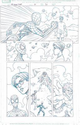 Mike Norton | Mike Norton -  Marvel Adventures Spider-Man- Issue 12 Page 21 | Panel Punk Comics Originals