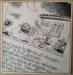 Macherot, Raymond - 1 Original drawing - Chaminou et le Khrompire - 1964 | Catawiki