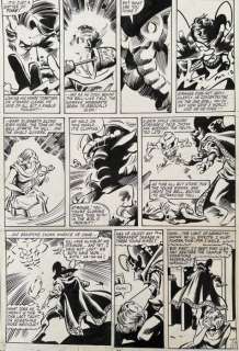 Colan, Gene / Colletta, Vince - 1 Original page - Doctor Strange #47 - 1ère apparition de Ikonn - 1981 | Catawiki