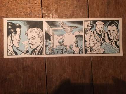 Sprenger, Henk | Original strip  - Piloot Storm  - [’50s] | Catawiki