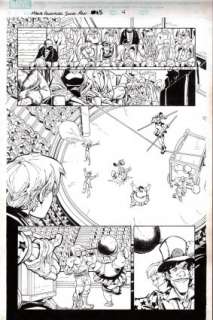 Patrick Scherberger - MARVEL ADVENTURES SPIDER-MAN (2005-10) #25 Interior Page