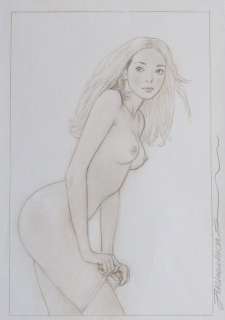 Arinouchkine, Andreï - 1 Original colour drawing - Nu | Catawiki