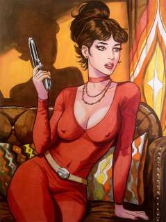 Candita, Giuseppe - 1 Original colour drawing - Modesty Blaise | Catawiki