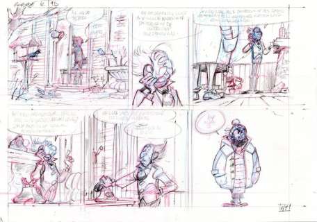 Cambré, Charel - 1 Original preliminary page - Robbedoes 2 - Het plan van Wiebeling - 2017 | Catawiki