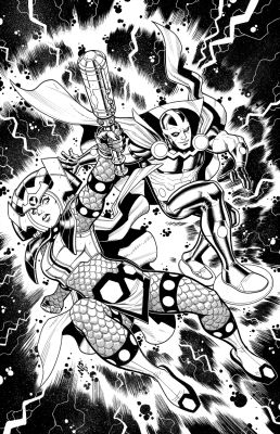 Nick Bradshaw - Mr Miracle and Big Barda