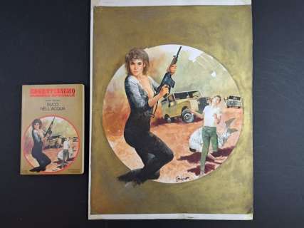 Jacono, Carlo - 1 Original cover - Segretissimo - Buco nell’Acqua - 1988 | Catawiki