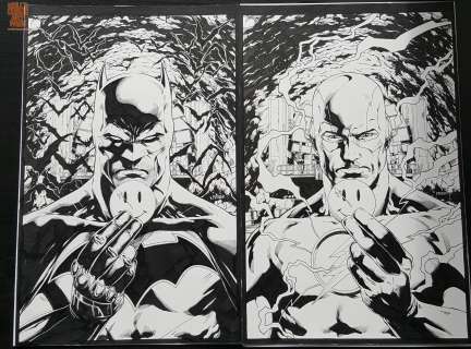 Jason Fabok - Batman #21 (Dc, 2017) ‘The Button‘ Watchmen Flashpoint