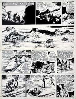 Jijé (Joseph Gillain, Dit) | JIJÉ Tanguy et Laverdure Un DC 8 a disparu Encre de chine pour… | Coutau Bégarie