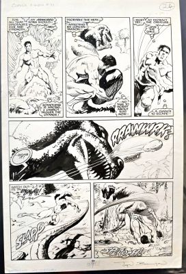 Tavola Originale – John Bolton – Classic X-Men n. 21 (Marvel Comics) | Love Original Art