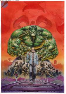Nic Klein - The Incredible Hulk Issue 1 Page Cover