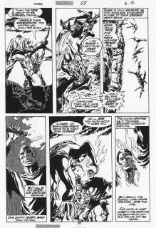 GENE COLAN 1975 TOMB OF DRACULA #35 PGS. 10+11 - Brother Voodoo!