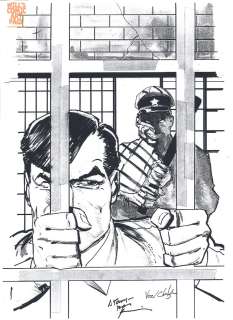 Howard Chaykin Mike Vosburg - American Flagg! #3 Cover (First Comics, 1988)