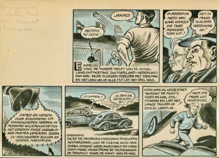 Sprenger, Henk - 1 Original page - Kick Wilstra - Kick Wilsta en zijn zonen - (jaren 1950) | Catawiki