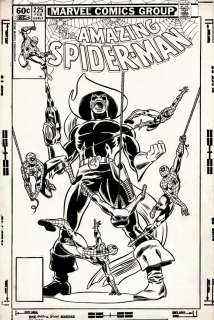 John Romita Jr. Frank Giacoia - Amazing Spider-Man #225 Cover (Spider-Man Battles Foolkiller! Asm #47 Homage Cover!) 1981