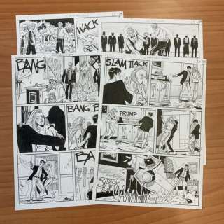 Montanari, Grassani - 4 Original page - Dylan Dog - Il Posto Delle Ombre | Catawiki