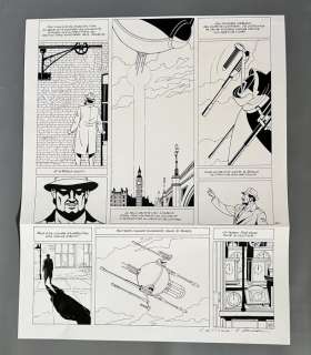 Cailleaux, Christian - 1 Original page - Blake & Mortimer T27 - Le Cri du Moloch - 2020 | Catawiki