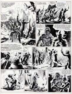 Rosinski | Hans, planche n°17 Ã  l’encre de Chine de… | Millon