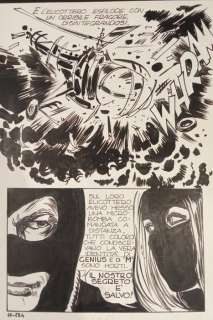 Manara, Milo - 1 Original page - Genius #10 - 1972 | Catawiki