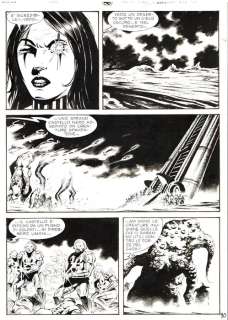 Dotti, Maurizio - 5 Original page - Dampyr #174 - "Il trono del dio oscuro" - 2014 | Catawiki