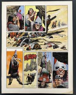 Lawrence, Don - 1 Original colour page - Storm T3 - Le Peuple du désert - 1981 | Catawiki