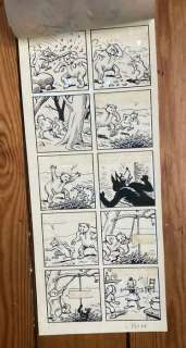 Cuvillier, Maurice - 1 Original page - Sylvain et Sylvette - 1955