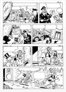 Esteban - 3 Original page - Uncle Scrooge - H-2021-245 - Paredes flexibles - 2021 | Catawiki