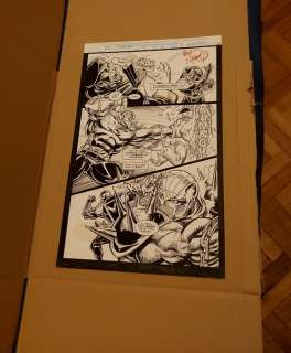 Art Nichols - Original page - Night Thrasher - Art Comics firmada | Catawiki
