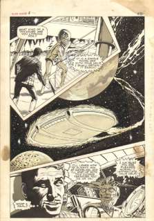 Tom Palmer | Unpublished Silver Surfer Page Written By Stan Lee | ComicArtFans Classifieds