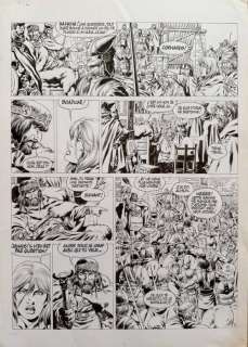 Mitton, Jean-Yves - 1 Original page - Vae Victis T6 - Boadicae, la guerrière folle - 1995 | Catawiki