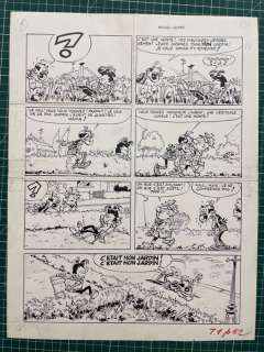 Attanasio, Dino - 1 Original page - Modeste et Pompom - Mauvaise graine - 1966 | Catawiki