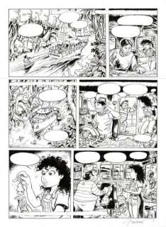 Bosschaert, Jan - 1 Original page - Sam 10 - Aan de grond - 2008 | Catawiki