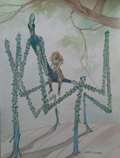 Zuccheri, Laura - 1 Watercolour - Thellus - Lyn and Ulvas - 2025 | Catawiki