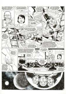 Mitton, Jean-Yves - 1 Original page - Demain ... Mars - Fecondation - 2013 | Catawiki